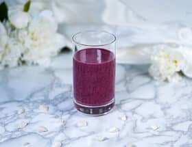 Gesunder Heidelbeer-Smoothie