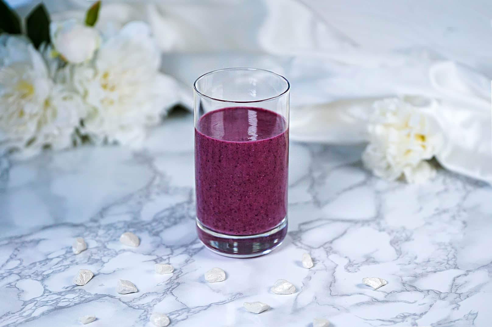 Gesunder Heidelbeer-Smoothie